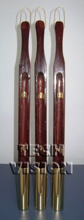 Protetor de termômetro base de madeira